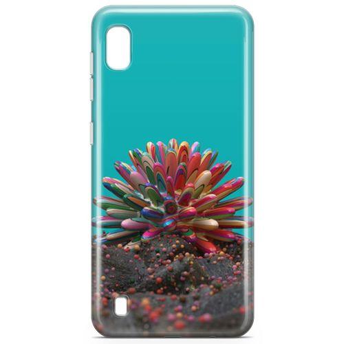 Samsung Galaxy A10 Kılıf Siliconia Arka Kapak Koruma Desenli Full Koruyucu