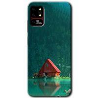 Reeder S19 Max Kılıf HD Desen Baskılı Arka Kapak - House In Woods