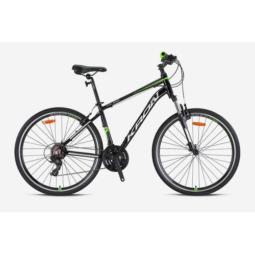 Kron TX100 28 Jant Trekking Bisiklet Siyah-Gri/Yeşil 46 cm