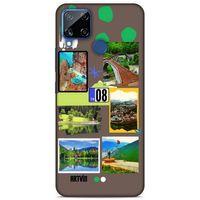 Lopard Oppo Realme C15 Uyumlu Kılıf Şehirli ※ (8) Artvin Baskılı Kılıf