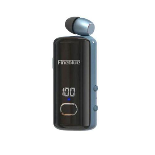 Fineblue F580 Dijital Göstergeli Makaralı Titreşimli Bluetooth Kulaklık Mavi