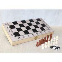 Ahşap Kutulu Satranç Ve Tavla Seti Alk4022