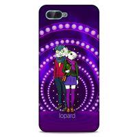 Oppo Rx17 Neo Kılıf FunnyMaX (33) Hybrid Kılıf Mor Tavşan