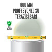 600 Mm Su Terazisi Sarı Dayanıklı Gövde Hassas Ölçüm