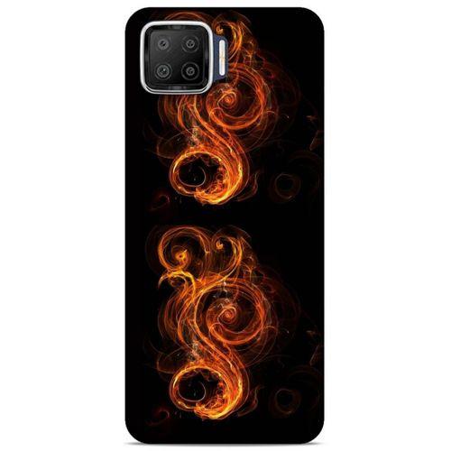 Lopard Oppo A73 Uyumlu Kılıf FireX (23) Ultra Koruma Kılıfı Ateşten Simge