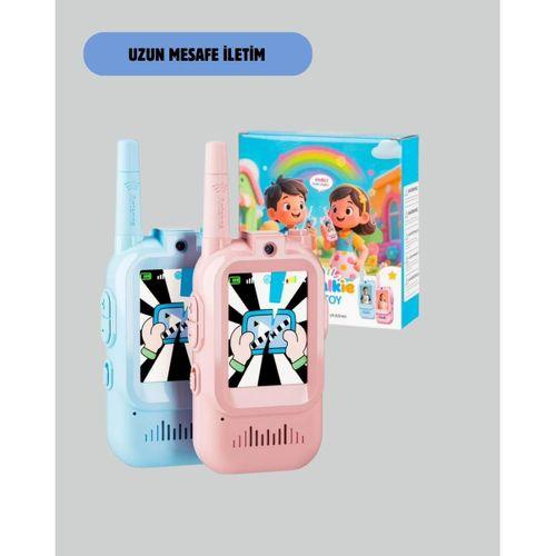 Ekranlı Walkie Talkie Oyuncağı Ses Ve Görüntü Destekli