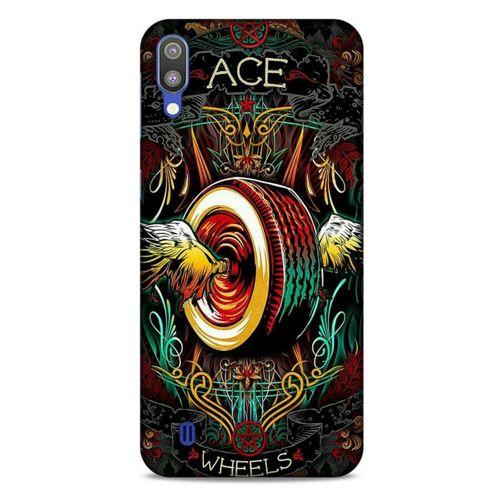 Samsung Galaxy M10 Uyumlu Kılıf Motorsiklet (24) Darbe Emici Kılıf İskelet