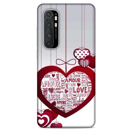 Xiaomi Mi Note 10 Lite Kılıf Hediyelik Seri Sevgililer Günü (10) 14 Şubat Full Koruma Kılıfı