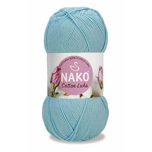 5 Adet Cotton Lüks Yelek Tunik Kazak Bluz Hırka İpi Yünü Buz Mavi 97564