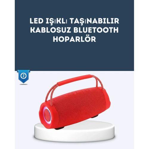 Tf Kart Ve Aux Destekli Ipx6 Suya Dayanıklı Bluetooth Hoparlör