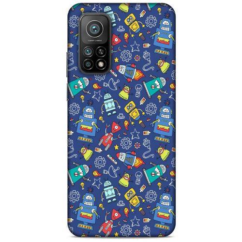 Retro (7) Desen Telefon Kılıfı Renkli Xiaomi Mi 10T Pro 5G Kılıf