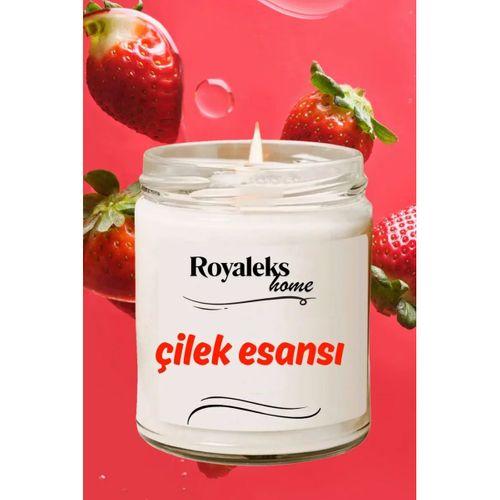 4 Adet Doğal Özel Seri Kokulu Dekoratif Kavanoz Mum 4X210 cc - Ateşli Set - RYL