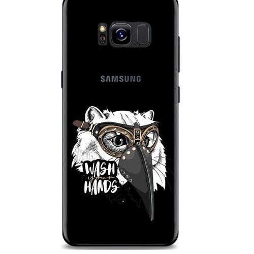 Zoologix (4) Samsung Galaxy Note 5 Şeffaf Kılıf Silikon Desenli