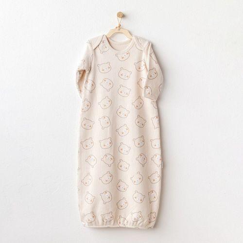 Andywawa Andywawa AC25186 Bear Tıme Bebek Uyku Tulumu Light Beige