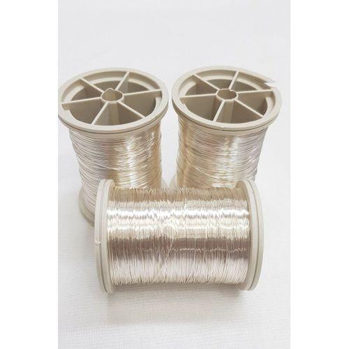 Filografi Teli Gümüş Rengi 100 gr 0.40 mm