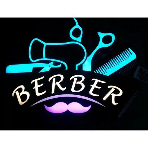 Berber Led Neon Tabela KUMANDALI 16 RENK 54x40cm