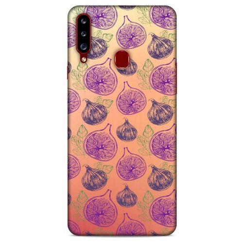 Frutix İncir 01 Samsung Galaxy A20s Kılıf Desenli Silikon