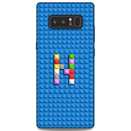 Lopard Samsung Galaxy Note 8 Uyumlu Kılıf BloX (25) Antişok Kapak N Harfi
