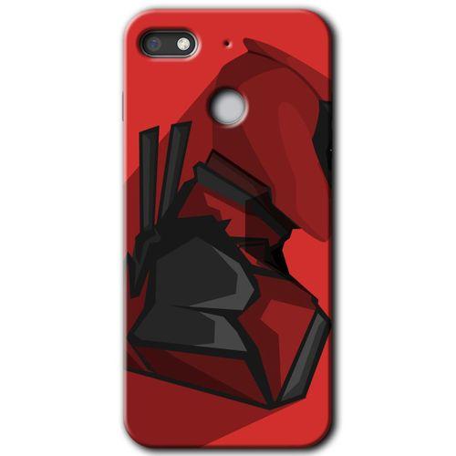 Potkal Hediye Fabrikası General Mobile GM 8 Go HD Baskılı Kılıf + 9D Tam Ekran Koruyucu - DeadPool