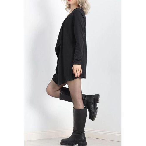 pilelistore Asimetrik Hırka Siyah