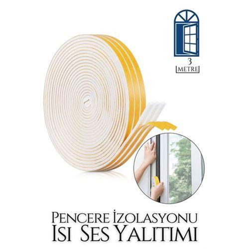 Modacar Pencere Ses Isı Yalıtım Sünger Bant 3 METRE