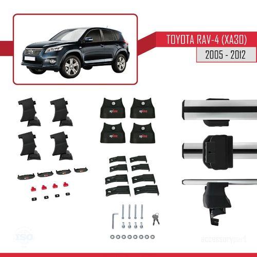 Toyota Rav 4 (XA30) 2005-2012 Arası ile uyumlu ACE-4 Ara Atkı Tavan Barı GRİ