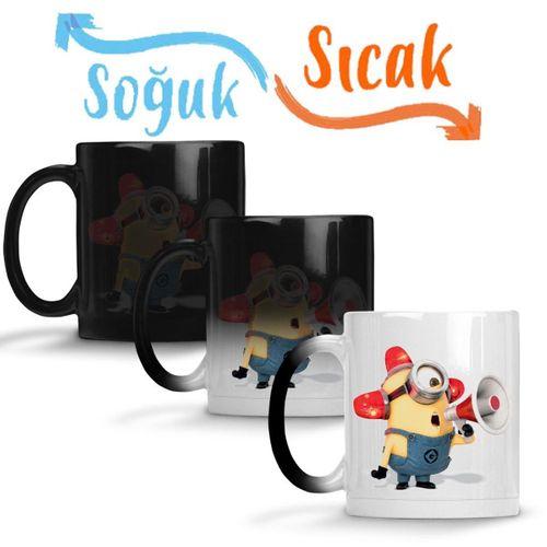 Minions Sihirli Kupa Bardak Porselen