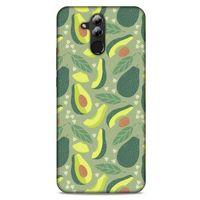 Frutix Avokado 03 Huawei Mate 20 Lite Kılıf Desenli Silikon