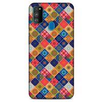 Ethnic Culture (42) Samsung Galaxy M30s Kılıf Silikon Kapak Desenli