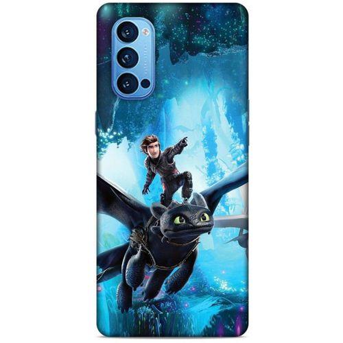 Oppo Reno 4 Pro Kılıf Dragons (34) Slim Armor Kılıf Ejderha Filmleri