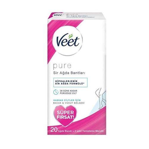 Veet Professional Ağda Bandı Hassas vücut 20'li