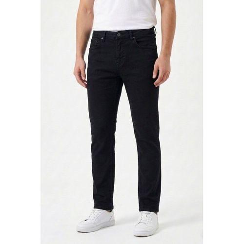 Erkek Klasik Kalıp Jeans Pantolon 1701 BGL-ST05355