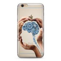 Apple iPhone 6 6s Kılıf Beyin Makinesi Arka Kapak Koruma Desenli Full Koruyucu