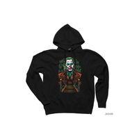 Joker Hahaha Siyah Kapşonlu Sweatshirt Hoodie