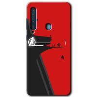 Potkal Hediye Fabrikası Samsung Galaxy A9 2018 Kılıf HD Desen Baskılı Arka Kapak - Avengers Tower