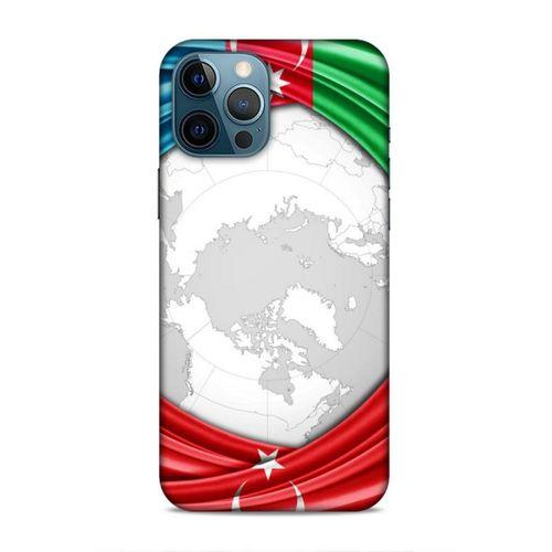 Apple iPhone 12 Pro Max Uyumlu Kılıf Azarbaijan (17) Tasarım Kılıf Dünya Bayraklar