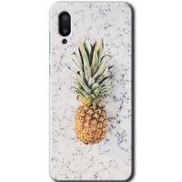 Samsung Galaxy A02 Kılıf HD Desen Baskılı Arka Kapak - Ananas