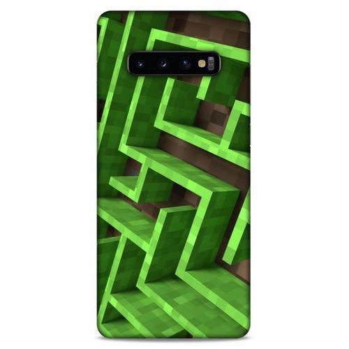 Lopard Samsung Galaxy S10 Plus Uyumlu Kılıf PiXel (6) Silikon Kılıf Craft