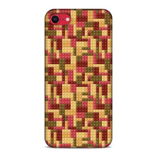 Lopard Apple iPhone SE 2020 Uyumlu Kılıf BloX (47) Crystal Flex Kılıf Kırmızı
