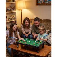 Çocuklar İçin Bilardo Seti Masaüstü Snooker Ve Pool Oyuncak