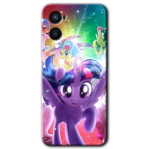 Potkal Hediye Fabrikası Oppo Reno 3 Kılıf HD Desen Baskılı Arka Kapak - Pony