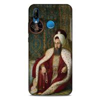 Huawei P20 Lite Uyumlu Kılıf Ottoman (28) Arka Kapak III. Selim