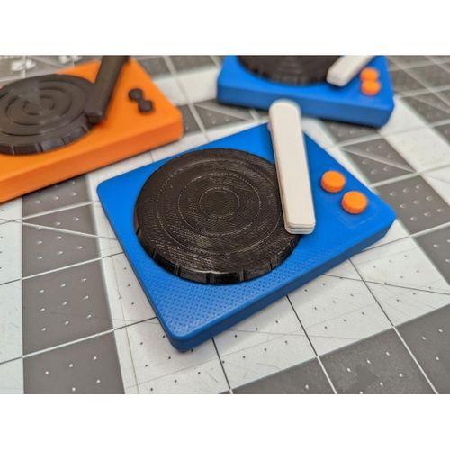 DJ Turntable _ Kayıt Çalar Mekanik Oyuncak - 5141929