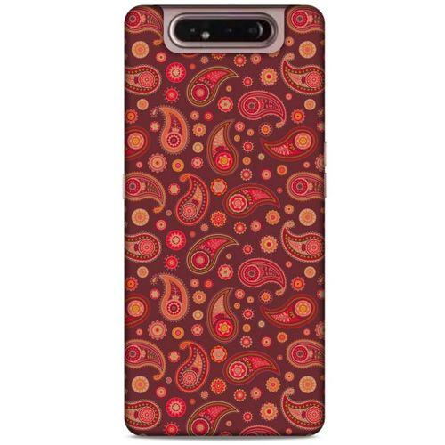 Ethnic Culture (79) Samsung Galaxy A80 Kılıf Silikon Kapak Desenli