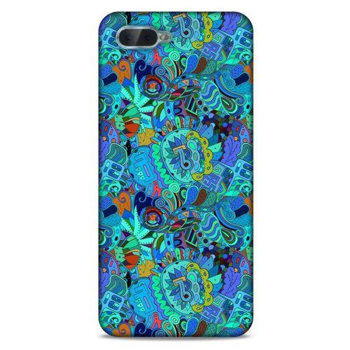 Graffitix (3) Desenli Silikon Kapak Oppo Rx17 Neo Kılıf