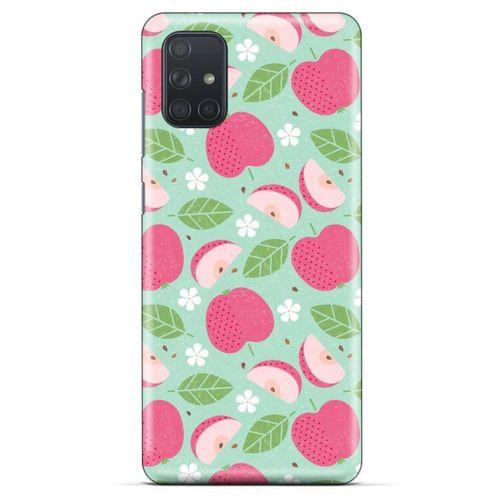 Frutix Elma 05 Samsung Galaxy M51 Kılıf Desenli Silikon