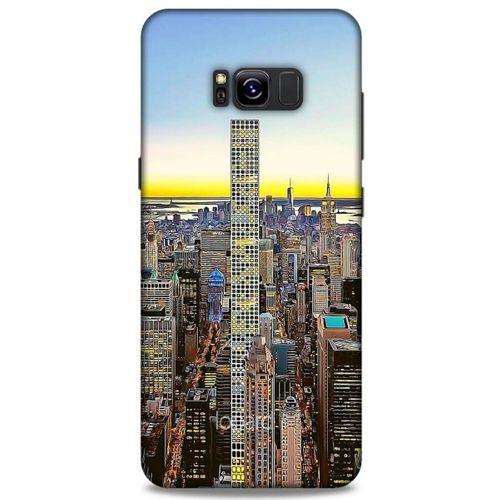 Samsung Galaxy S8 Plus Kılıf Dünya Mimarisi (43) Thin Fit Kılıf 432 Park Caddesi