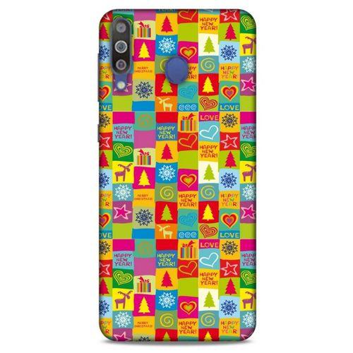 Yılbaşı Süsleri 10 Samsung Galaxy M30 Kılıf Silikon Kapak