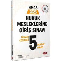 2025 Hukuk Mesleklerine Giriş Sınavı 5 Deneme Sınavı Data Yayınları