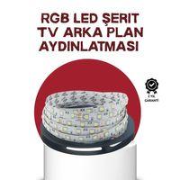 Kendinden Yapışkanlı Led Şerit Televizyon Aydınlatması 2mt